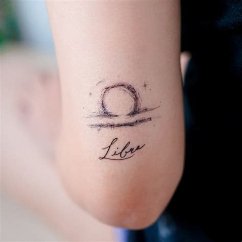 libra zodiac tattoo|libra zodiac sign tattoos.